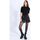 Textil Mulher Veste En Jeans Femme Lilly T1015BN-BLACK Preto