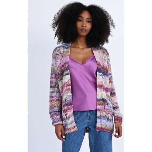 Textil Mulher camisolas Molly Bracken LA1413BN-MAUVE multicolore