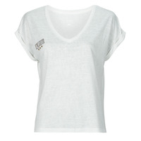 Textil Mulher T-Shirt mangas curtas Casa & Decoes DERNA Branco