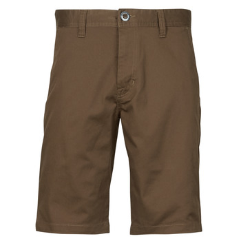 Textil Homem wear Shorts / Bermudas Volcom FRCKN MDN STRCH SHT 21 Castanho
