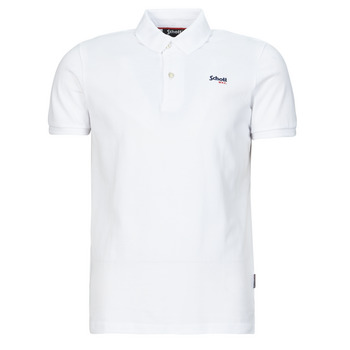 Textil Homem Twin Tipped T-shirt Schott PS JAMES 3 Branco