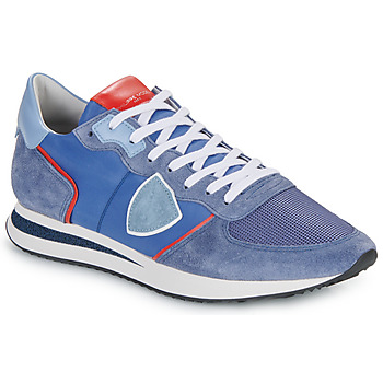 Sapatos Homem Sapatilhas Philippe Model TRPX LOW MAN Azul / Vermelho