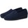 Sapatos Mulher Sapatos & Richelieu Natalia Gil Zapatillas de Casa  Botones 540 Marino Azul