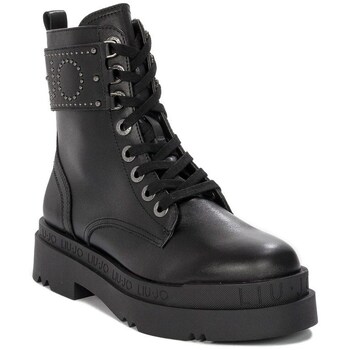 Sapatos Mulher Sapatilhas de cano-alto Liu Jo Black Preto