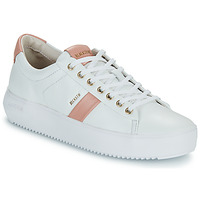 Sapatos Mulher Sapatilhas Blackstone BL220 Branco / Rosa