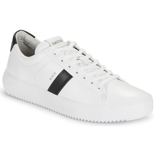 Sapatos Homem Sapatilhas Blackstone BG172 Branco / Preto