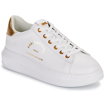 Sapatos Mulher Sapatilhas Karl Lagerfeld KAPRI Maison Karl AMI Branco / Ouro