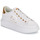 Sapatos Mulher Os nossos clientes recomendam KAPRI Maison Karl Lace Branco / Ouro