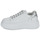 Sapatos Mulher Sapatilhas Karl Lagerfeld KREEPER LO Whipstitch Lo Lace Branco / Prata