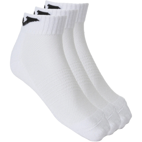Iluminação de exterior Meias de desporto Joma Ankle 3PPK Socks Branco