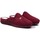 Sapatos Mulher Sapatos & Richelieu Natalia Gil Zapatillas de Casa  102 Burdeos Vermelho