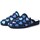 Sapatos Mulher Sapatos & Richelieu Natalia Gil Zapatillas de Casa  Corazones 157 Marino Azul
