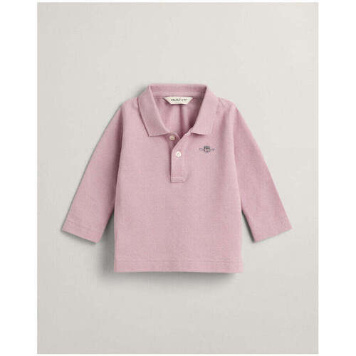 Textil Rapariga T-shirts e Pólos Gant Kids 505177-545-9-12 Rosa