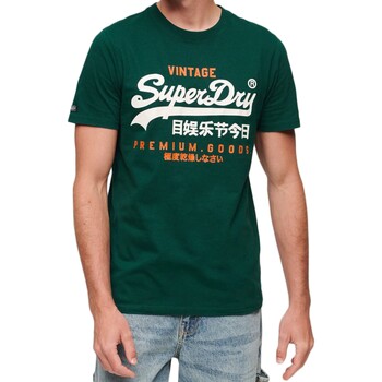 Textil Homem T-Shirt mangas curtas Superdry 223217 Verde