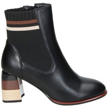 Sapatos Mulher Botins Revel Way BOTINES DIVINITY SHOES 84350A MODA JOVEN NEGRO Preto