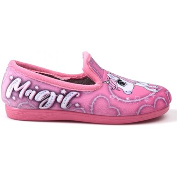 Sapatos Criança Oh My Sandals Natalia Gil Zapatillas de Casa  Magic 7521 Rosa Rosa