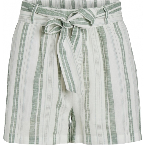 Textil Mulher Shorts / Bermudas Vila cold wall passage jacket acw cnb Dancer/Green Branco