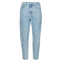 Textil Mulher Calças de ganga tapered Tommy Large Jeans MOM JEAN UH TPR CG4114 Azul