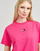 Textil Mulher T-Shirt mangas curtas Tommy Jeans TJW BXY BADGE TEE EXT Rosa