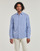 Textil Homem Camisas mangas comprida Tommy Jeans TJM REG LINEN BLEND SHIRT Azul