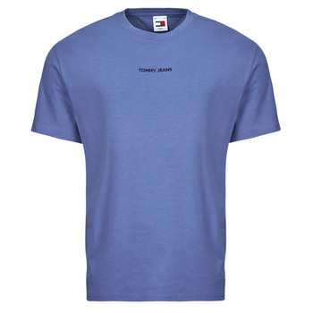 Textil Homem T-Shirt mangas curtas Tommy Jeans TJM REG S NEW CLASSICS Azul