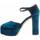 Sapatos Mulher Escarpim Leindia 84694 Azul
