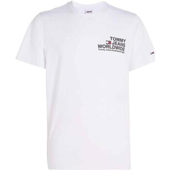 Textil Homem T-Shirt mangas curtas Tommy Jeans  Branco