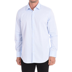 Textil Homem Camisas mangas comprida Daniel Hechter 182560-60200-703 Azul