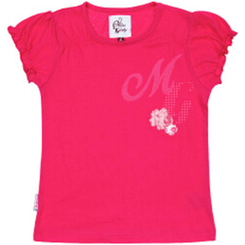 Textil Rapariga T-Shirt mangas curtas Miss Girly T-shirt manches courtes fille FABOULLE Rosa