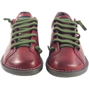 Chacal Sapato feminino  6400 bordô Vermelho