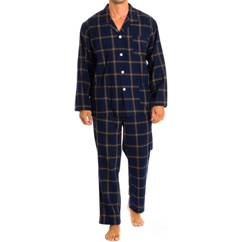 Textil Homem Pijamas / Camisas de dormir Kisses And Love KL30176 Marinho