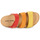 Sapatos Mulher Chinelos Josef Seibel HANNAH 03 Laranja / Amarelo / Vermelho