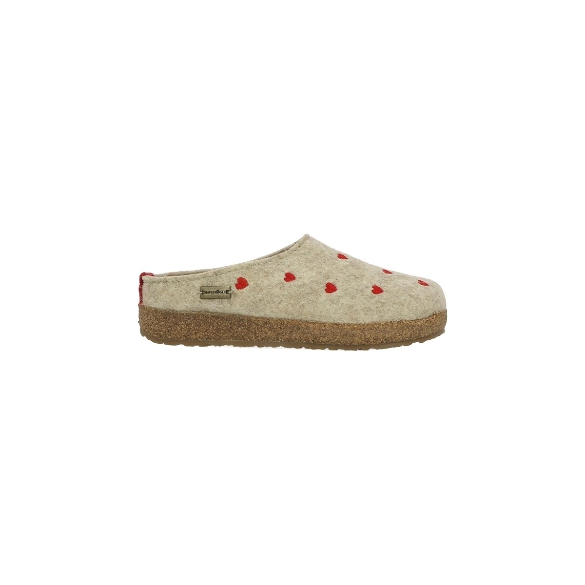 Sapatos Mulher Chinelos Haflinger COURICCINI Bege