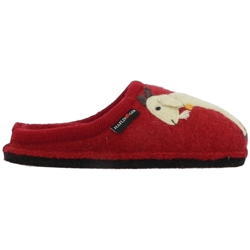 Sapatos Mulher Chinelos Haflinger FLAIR HEIDI Vermelho