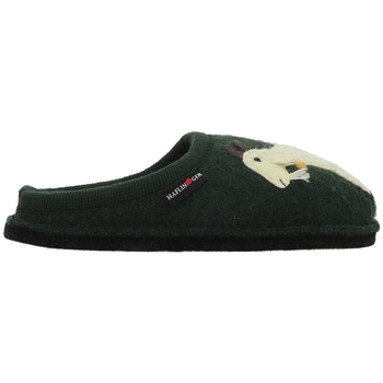 Sapatos Mulher Chinelos Haflinger FLAIR HEIDI Verde