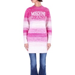 Textil Mulher T-Shirt Courte mangas compridas Moschino 0920 8206 Rosa