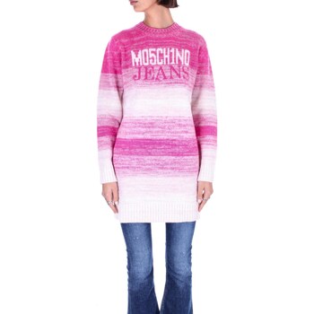 Textil Mulher T-shirt mangas compridas Moschino 0920 8206 Rosa
