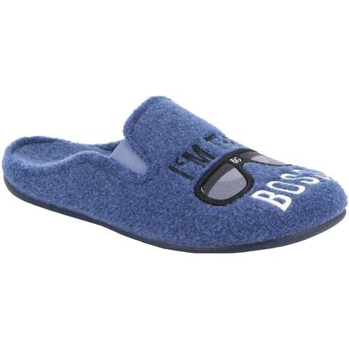 Sapatos Homem Chinelos Grunland GRU-ZAL-CI2573-JE Azul