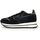 Sapatos Mulher Sapatilhas W6yz RHEA W. 2017407 11 1A15-BLACK/PLATINUM Preto