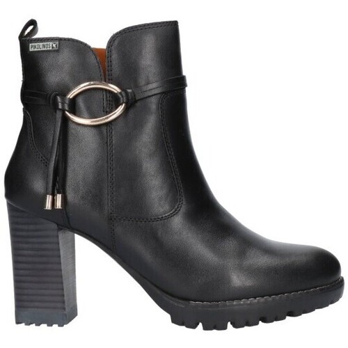 Sapatos Mulher Botins Pikolinos CONNELLY W7M-8542 Mujer Negro Preto