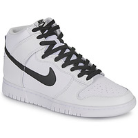 Sapatos Bone Sapatilhas de cano-alto Nike DUNK HIGH RETRO Branco / Preto