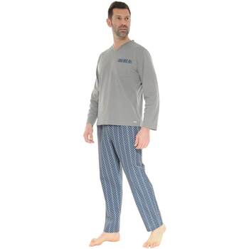 Textil Homem Pijamas / Camisas de dormir Pilus BOSCO Cinza