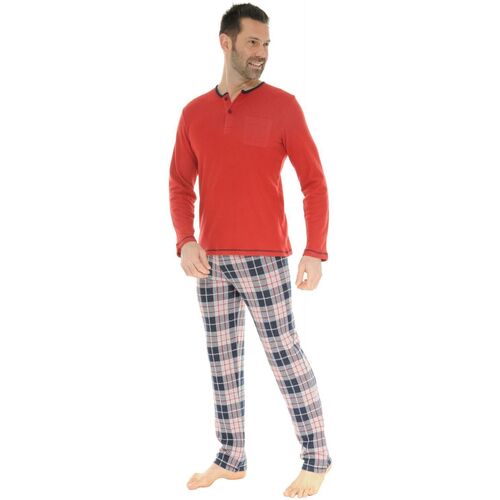 Textil Homem Pijamas / Camisas de dormir Christian Cane DAVY Vermelho