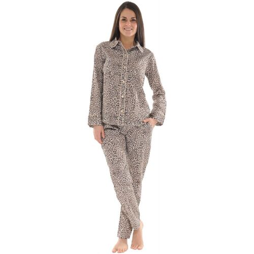 Textil Mulher Pijamas / Camisas de dormir Pilus AGATHE Castanho