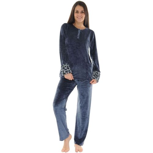 Textil Mulher Pijamas / Camisas de dormir Pilus AMBRE Azul
