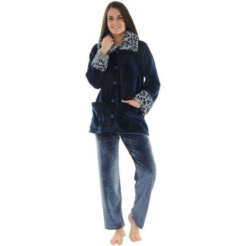 Textil Mulher Pijamas / Camisas de dormir Pilus ALMA Azul