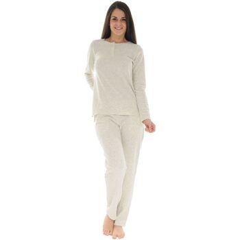 Textil Mulher Pijamas / Camisas de dormir Christian Cane CATHIA Branco