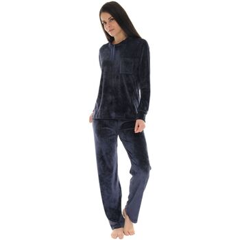 Textil Mulher Pijamas / Camisas de dormir Christian Cane CYBELE Azul