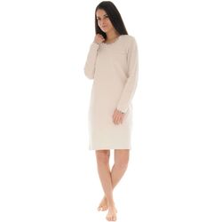 Textil Mulher Pijamas / Camisas de dormir Christian Cane CIDONIE Bege