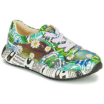 Sapatos Mulher Sapatilhas Laura Vita  Verde / Multicolor